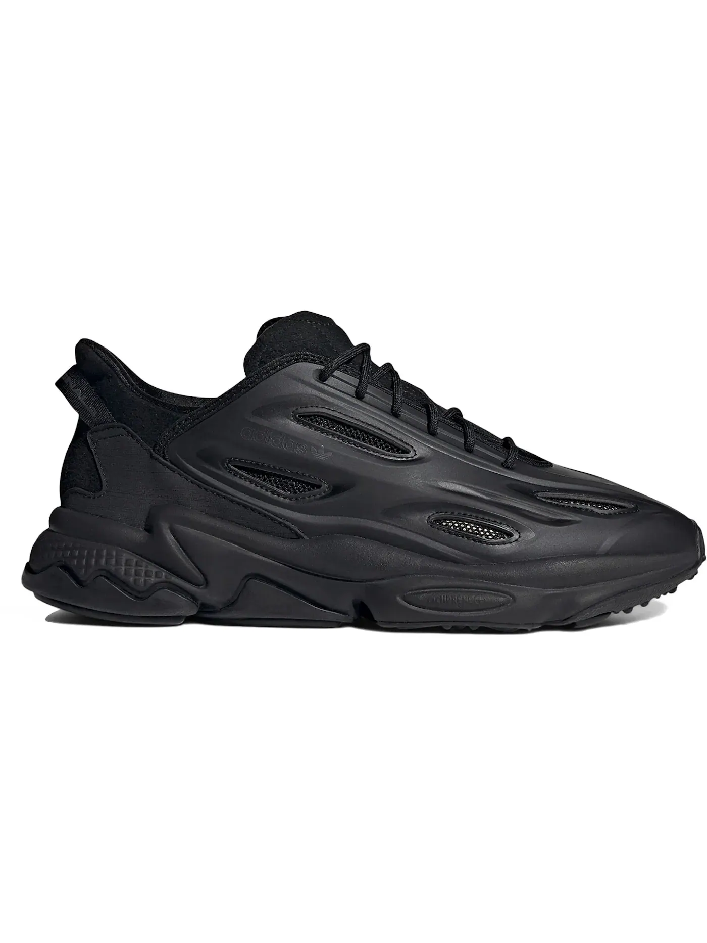 Мужские кроссовки Lifestyle с сетчатым верхом Adidas Ozweego Celox — изображение 1 из 1, черный/черный/серый