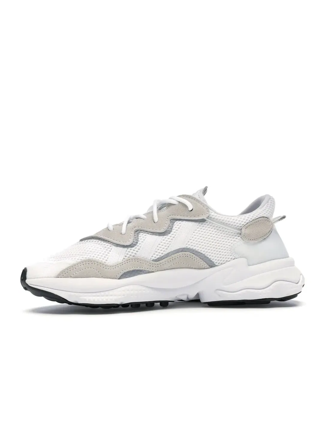 Мужские кроссовки с сетчатым верхом Adidas Ozweego — изображение 3 из 4, белый/белый/черный