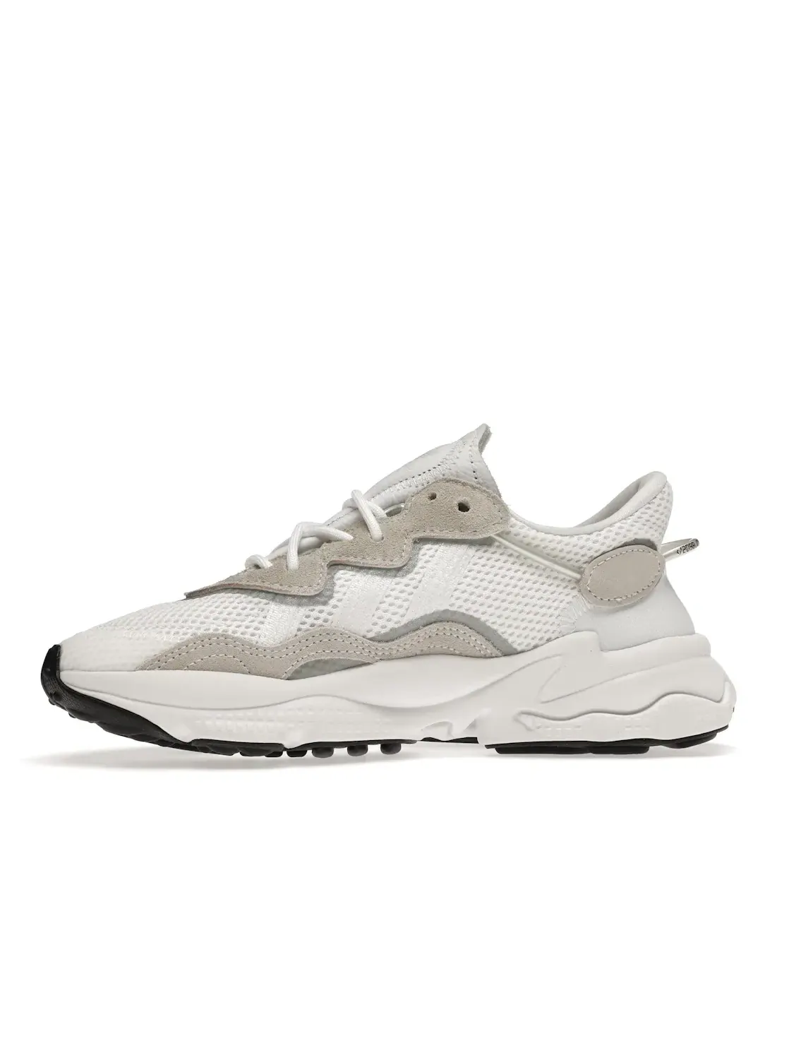 Детские кроссовки с ретро-дизайном Adidas Ozweego — изображение 3 из 4, белый/белый/черный