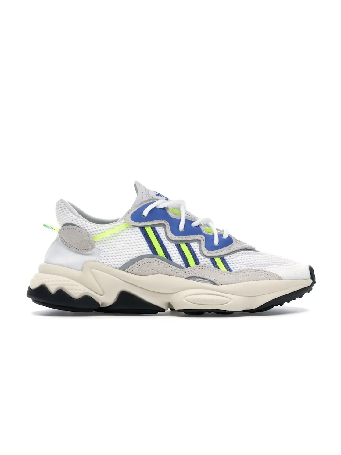 Мужские кроссовки Lifestyle с технологией Adiprene Adidas Ozweego — изображение 1 из 4, белый/серый/желтый