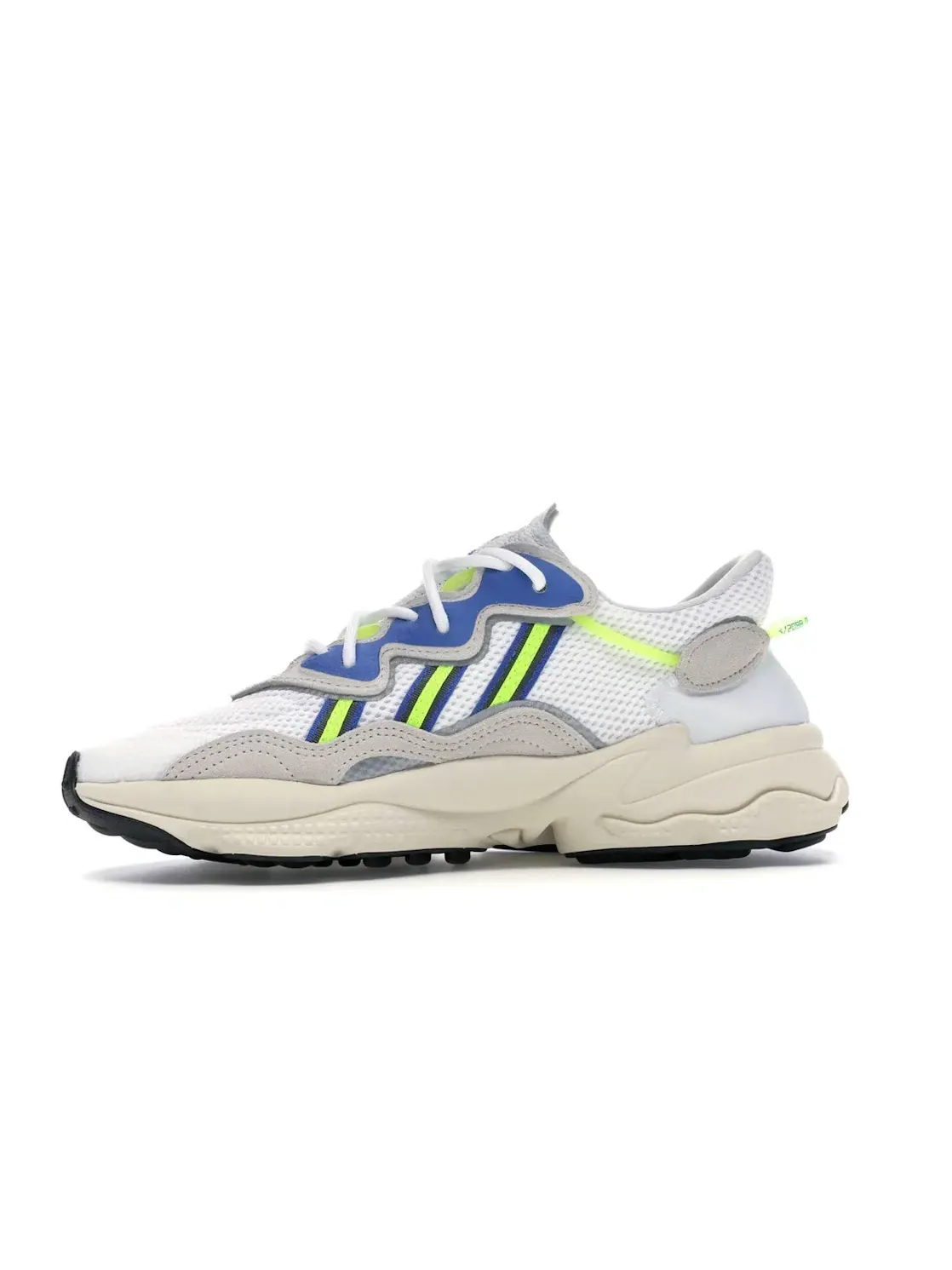 Мужские кроссовки Lifestyle с технологией Adiprene Adidas Ozweego — изображение 3 из 4, белый/серый/желтый