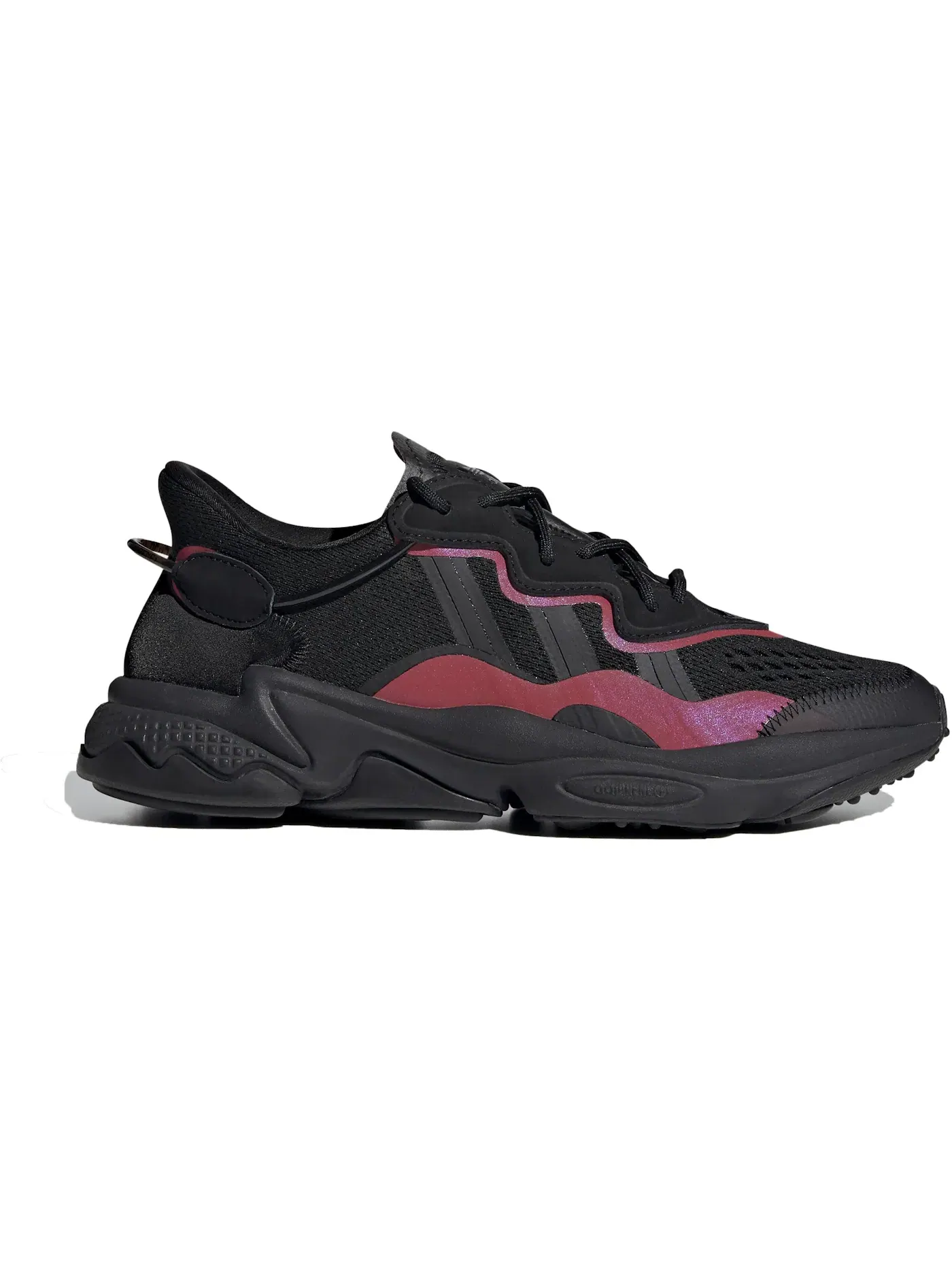 Мужские кроссовки Lifestyle Ozweego Adidas — изображение 1 из 1, черный/черный/белый