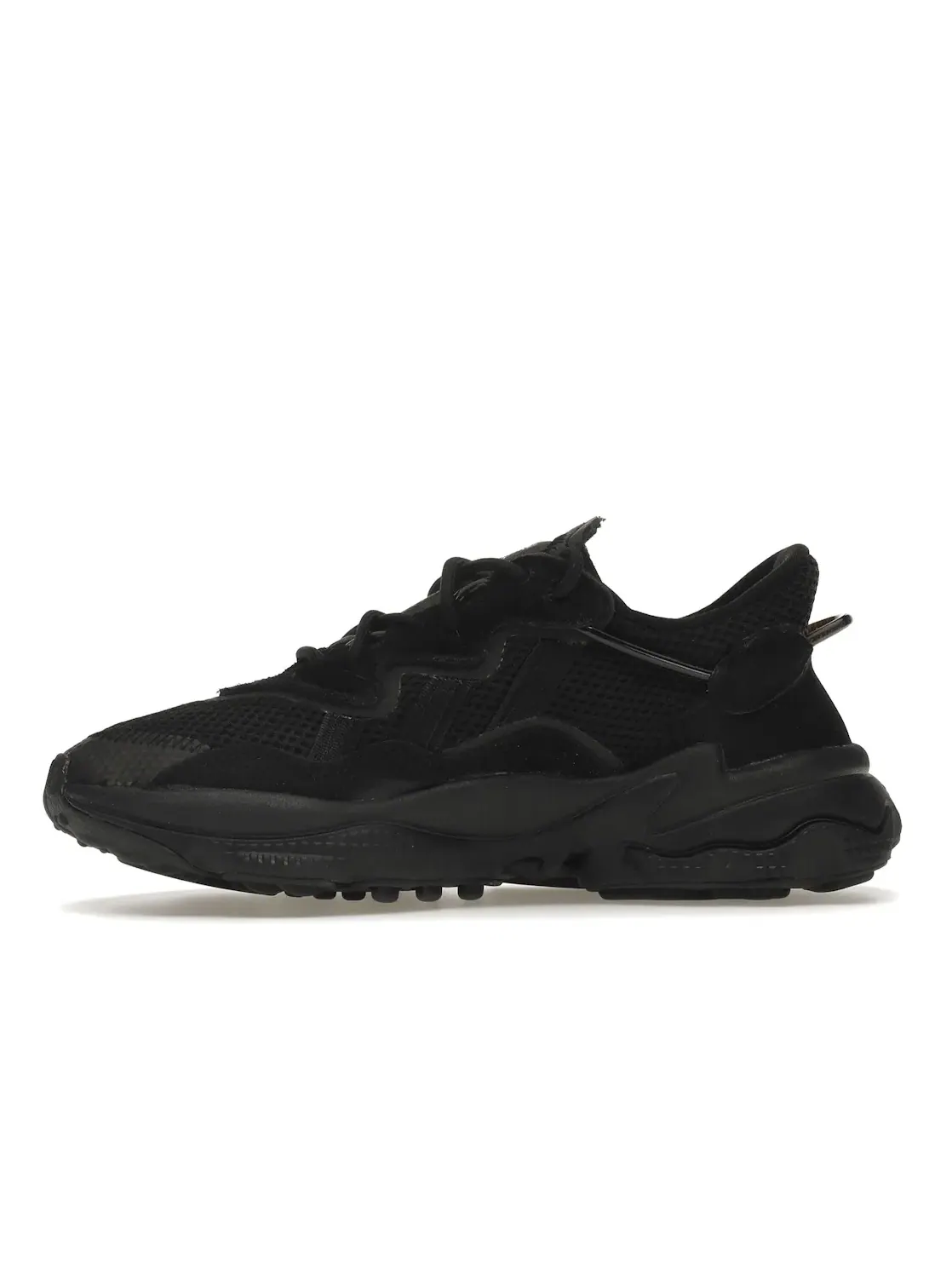 Детские кроссовки Lifestyle с массивным силуэтом Adidas Ozweego — изображение 3 из 4, черный/черный/серый
