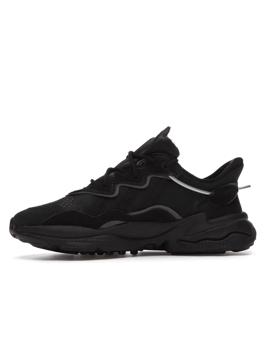 Мужские кроссовки Lifestyle Ozweego Adidas — изображение 3 из 4, черный/черный/металлик