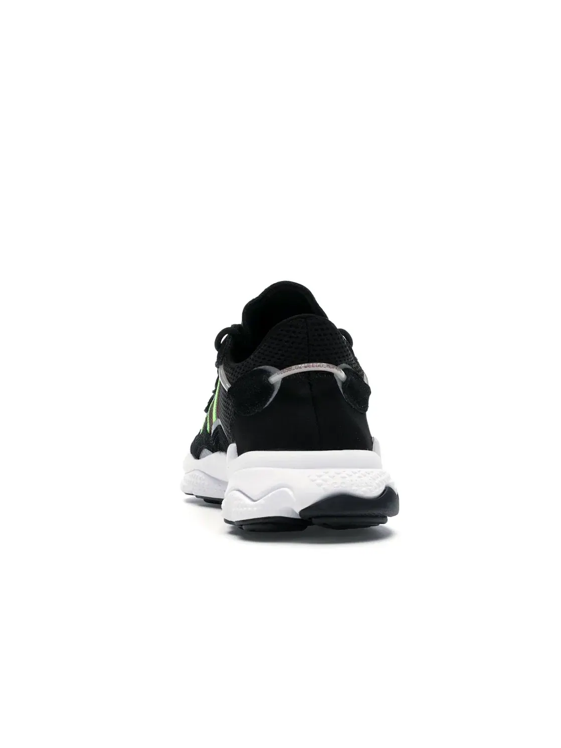 Мужские кроссовки с системой адаптивной шнуровки Adidas Ozweego — изображение 4 из 4, черный/зеленый