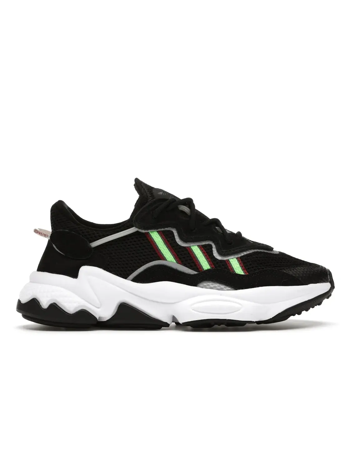 Детские кроссовки Lifestyle Adidas Ozweego — изображение 1 из 4, черный зеленый