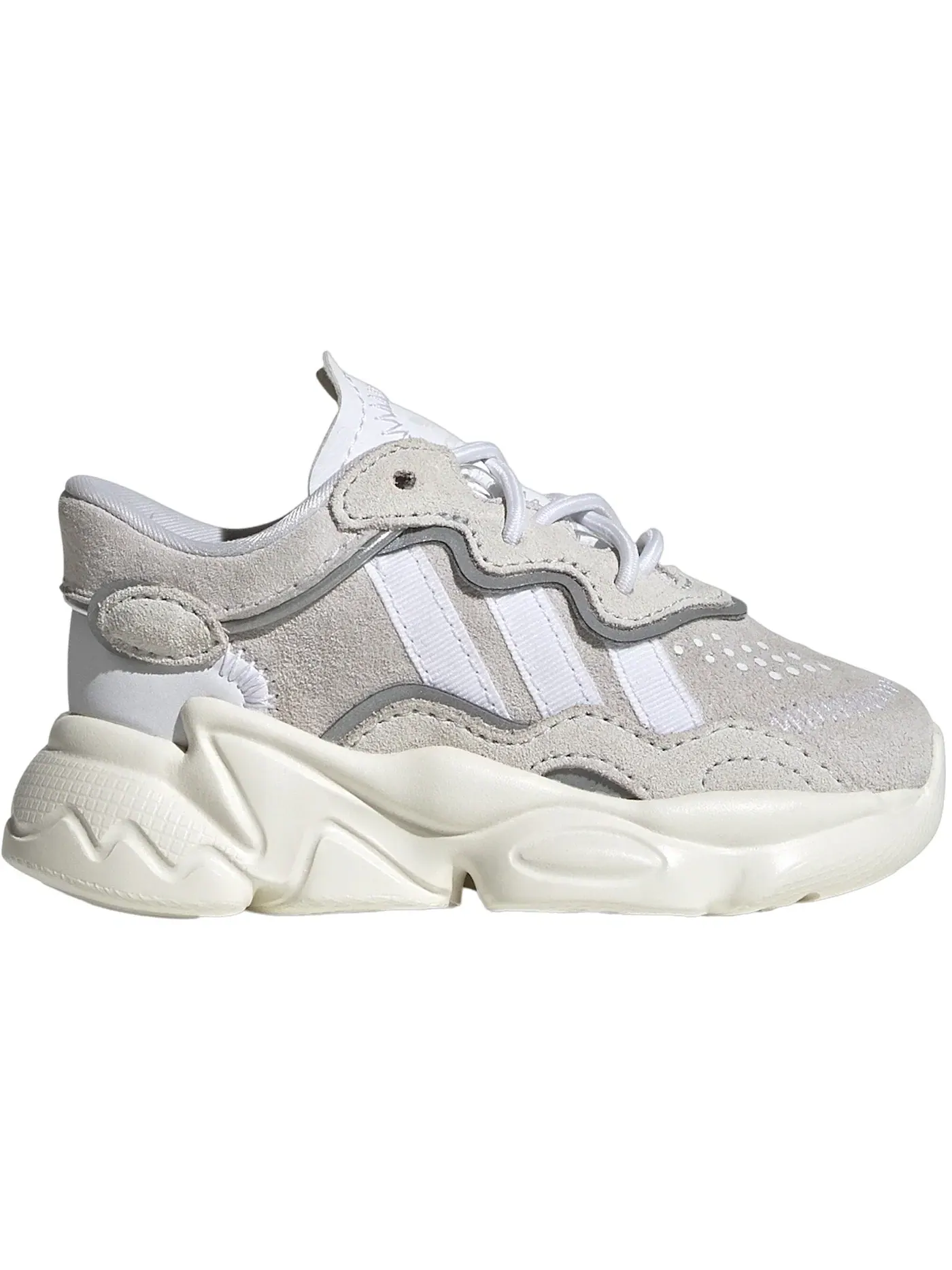 Детские кроссовки Lifestyle Adidas Ozweego — изображение 1 из 1, белый/белый/белый