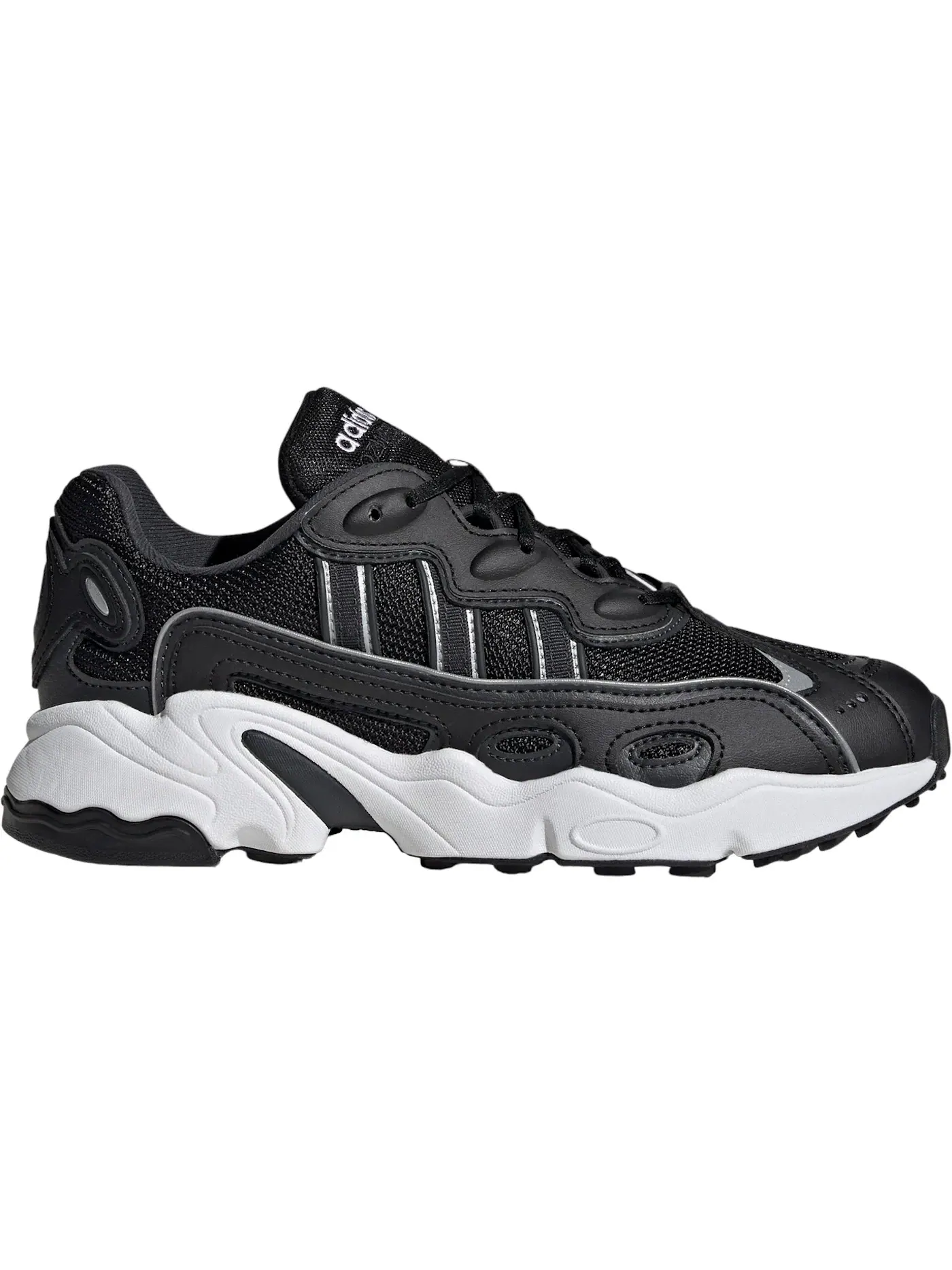 Женские кроссовки с сетчатым верхом Adidas Ozweego OG — изображение 1 из 1, черный белый