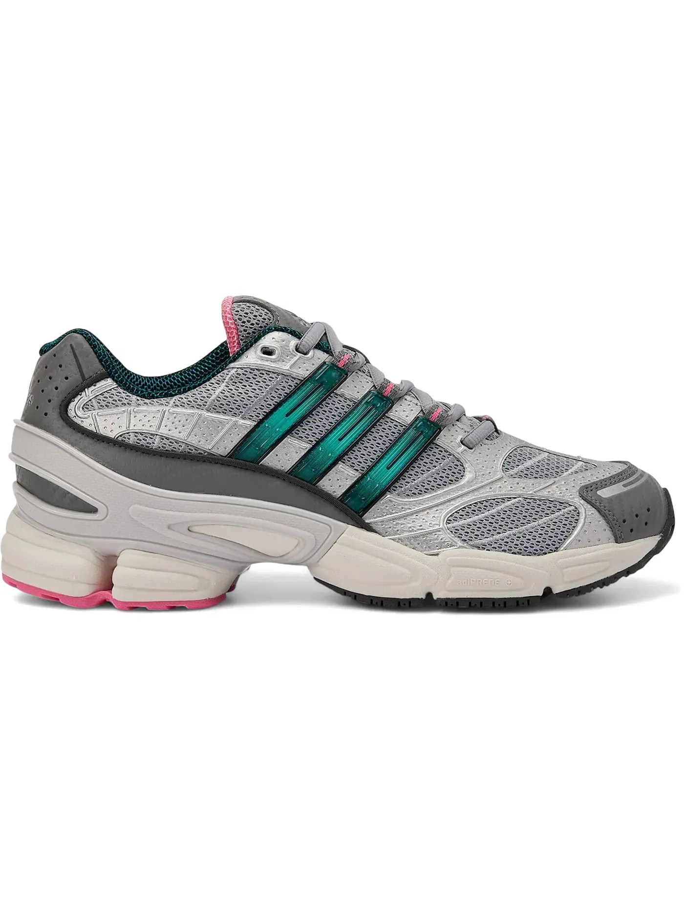 Мужские кроссовки Lifestyle Ozweego Pro Adidas — изображение 1 из 1, серебристый//черный