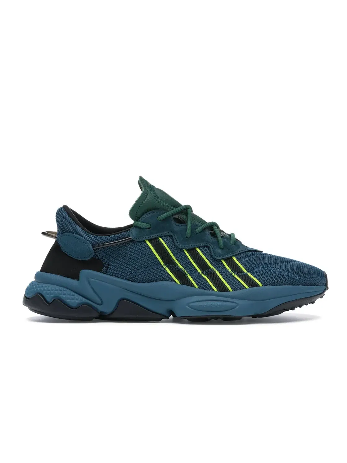 Мужские кроссовки Lifestyle с коллаборацией Pusha T Adidas Ozweego, Tech Mineral — изображение 1 из 4