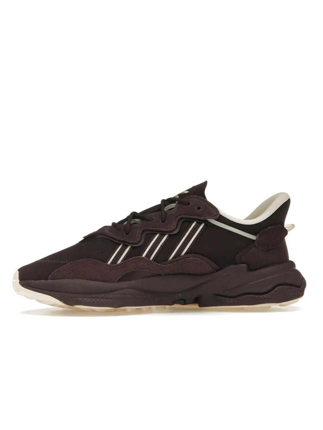Мужские кроссовки Lifestyle Adidas Ozweego Shadow Maroon — изображение 3 из 4, кремовый белый