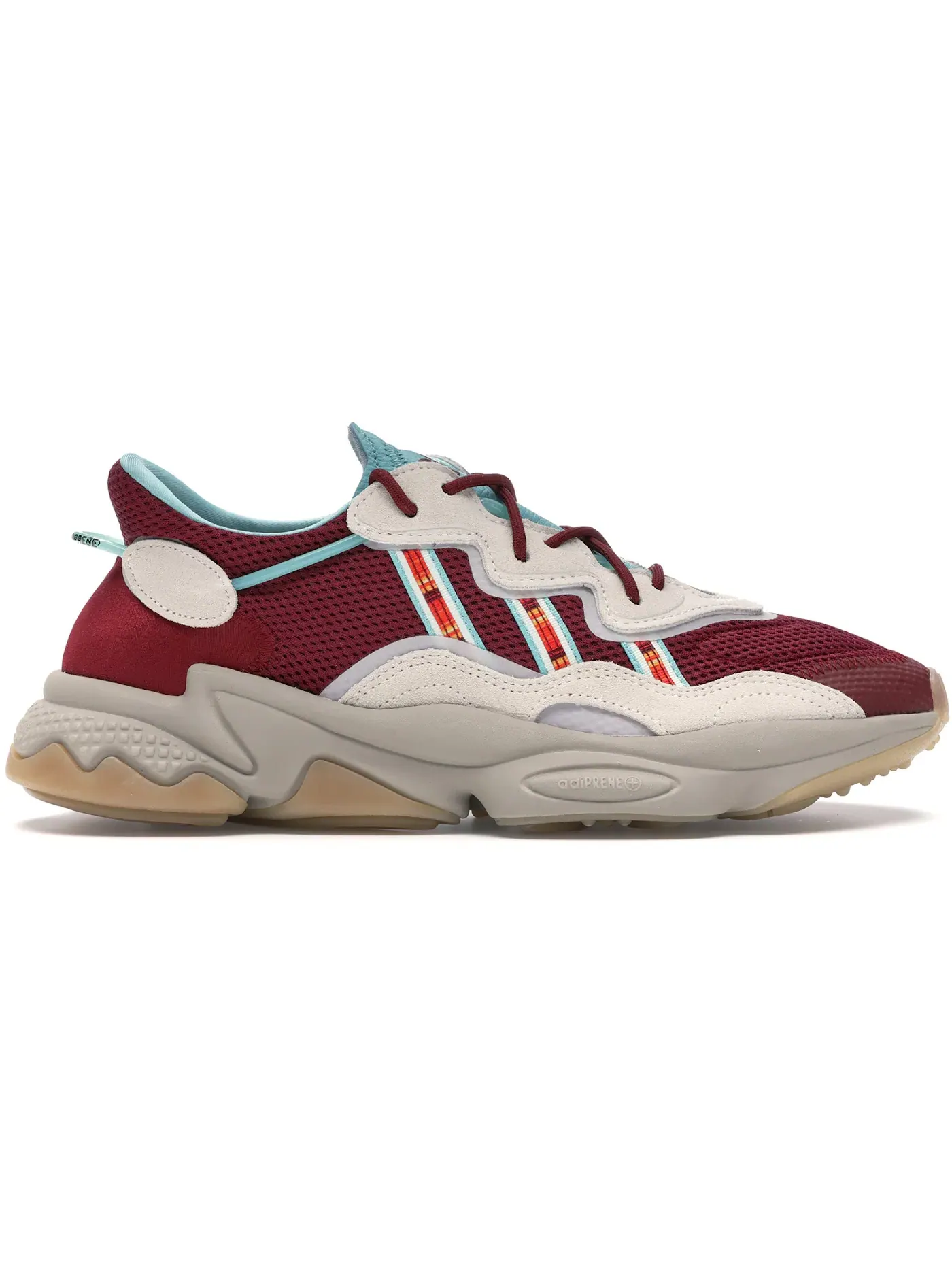 Мужские кроссовки Lifestyle Adidas Ozweego — изображение 1 из 1, бордовый голубой белый