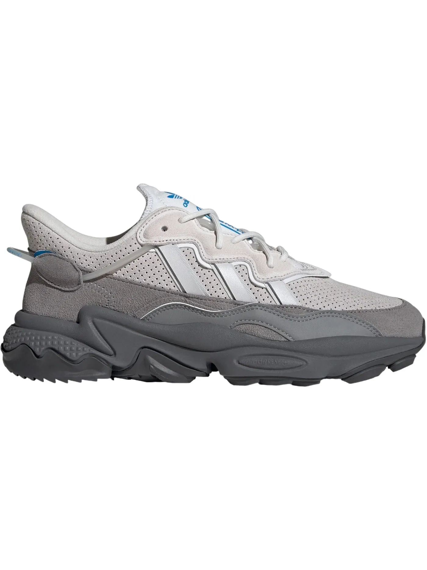 Мужские кроссовки Lifestyle Ozweego TR Adidas — изображение 1 из 1, серый/серый/белый