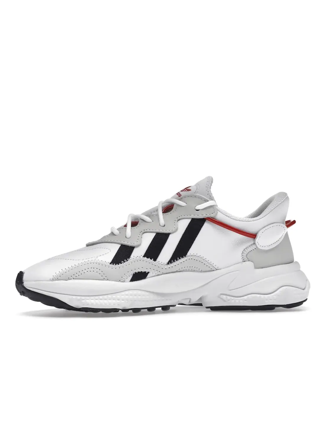 Мужские кроссовки с амортизацией Adidas Ozweego — изображение 3 из 4, белый/черный
