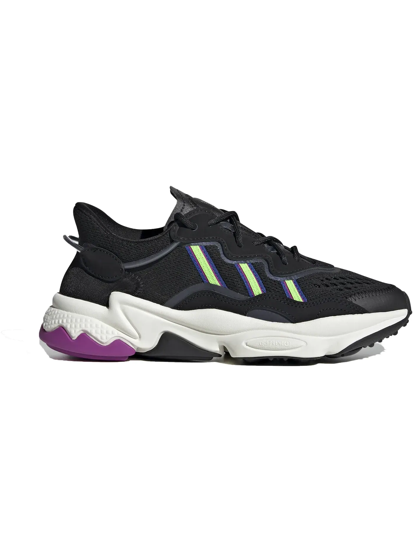 Женские кроссовки Lifestyle Adidas Ozweego — изображение 1 из 1, черный/зеленый/розовый