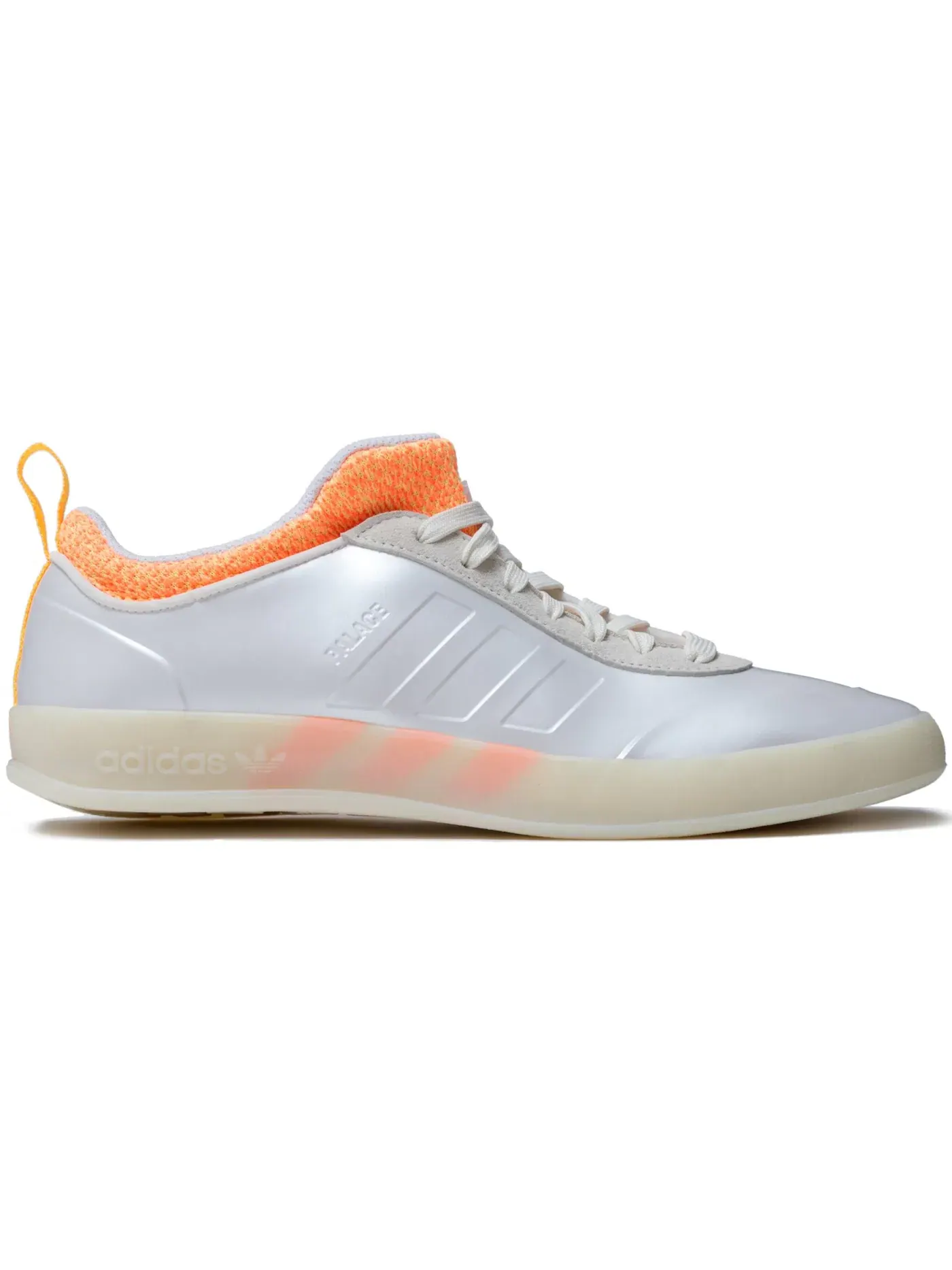Мужские кроссовки спортивные Adidas Palace Pro 2 — изображение 1 из 1, белый/оранжевый/белый