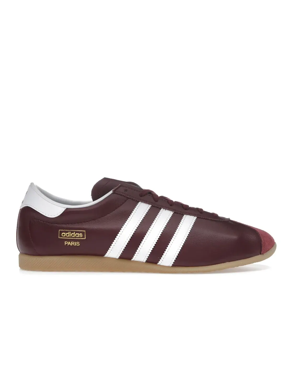 Мужские кроссовки с низким профилем Adidas Paris — изображение 1 из 4, красный/белый