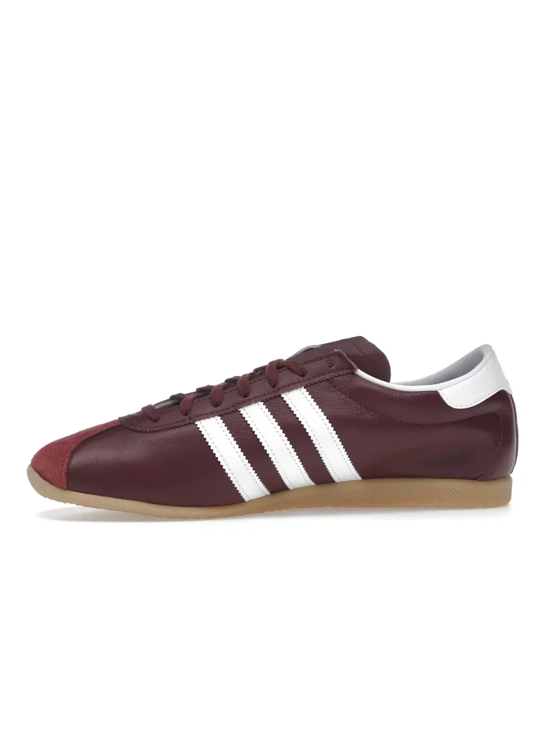 Мужские кроссовки с низким профилем Adidas Paris — изображение 3 из 4, красный/белый