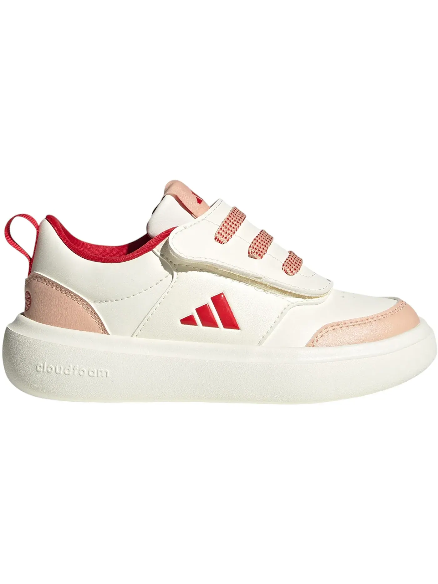 Детские кроссовки с принтом Adidas Park Street Adidas — изображение 1 из 1, белый//белый