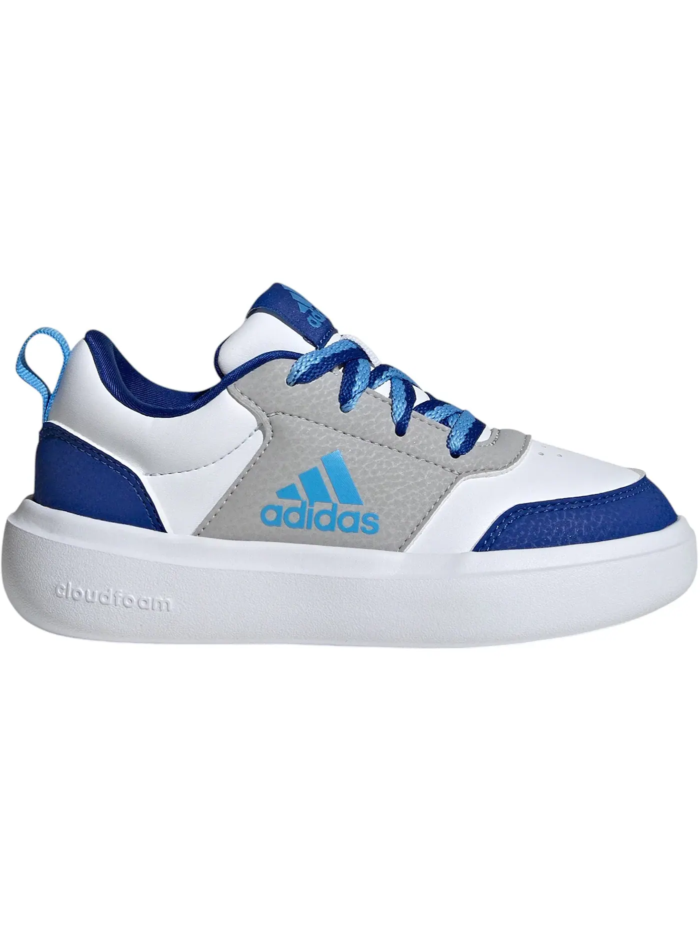 Детские кроссовки для повседневной носки Adidas Park Street — изображение 1 из 1, белый/синий/синий
