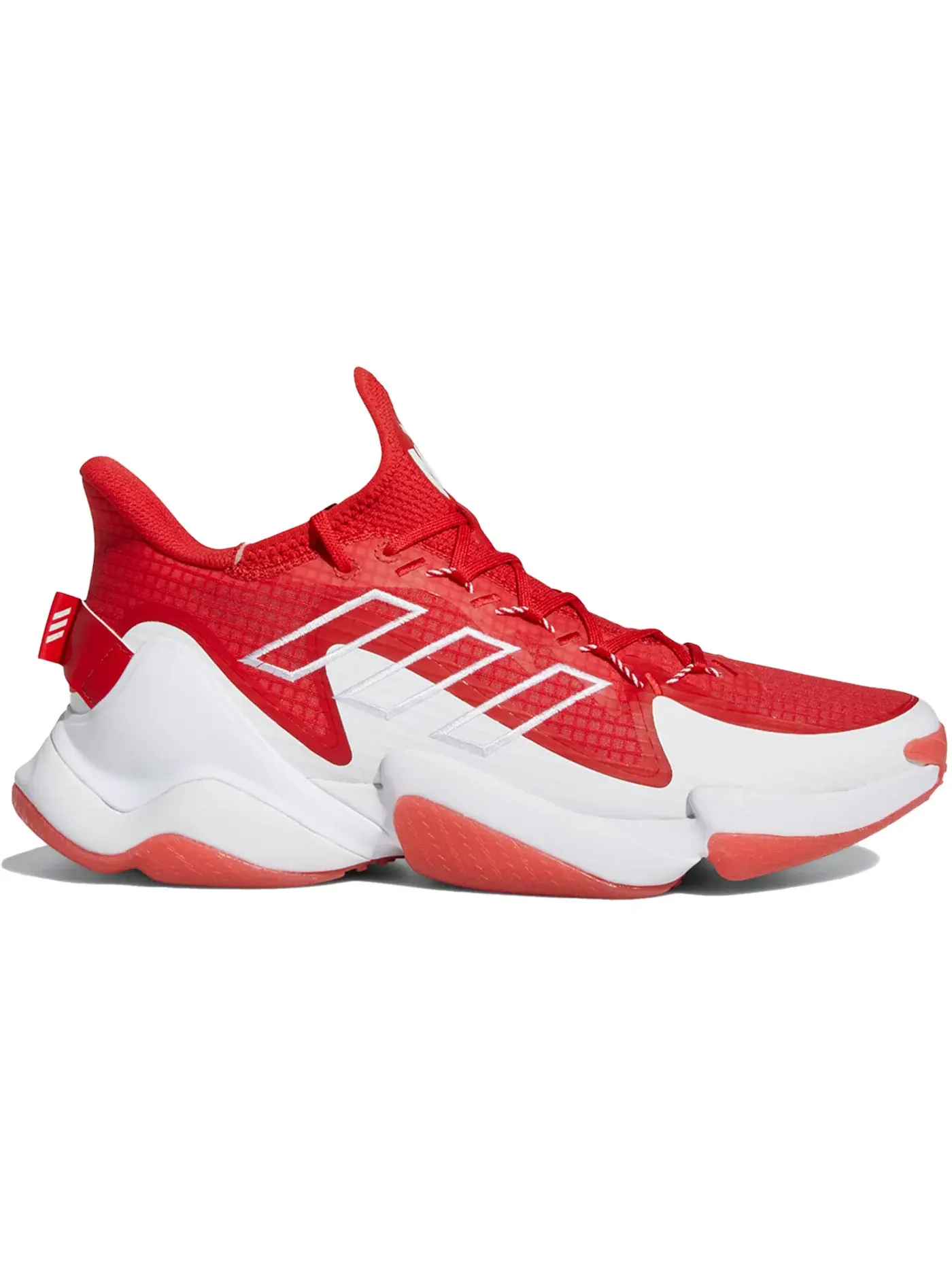 Мужские кроссовки с шнуровкой Adidas Patrick Mahomes Impact FLX — изображение 1 из 1, красный/белый/красный