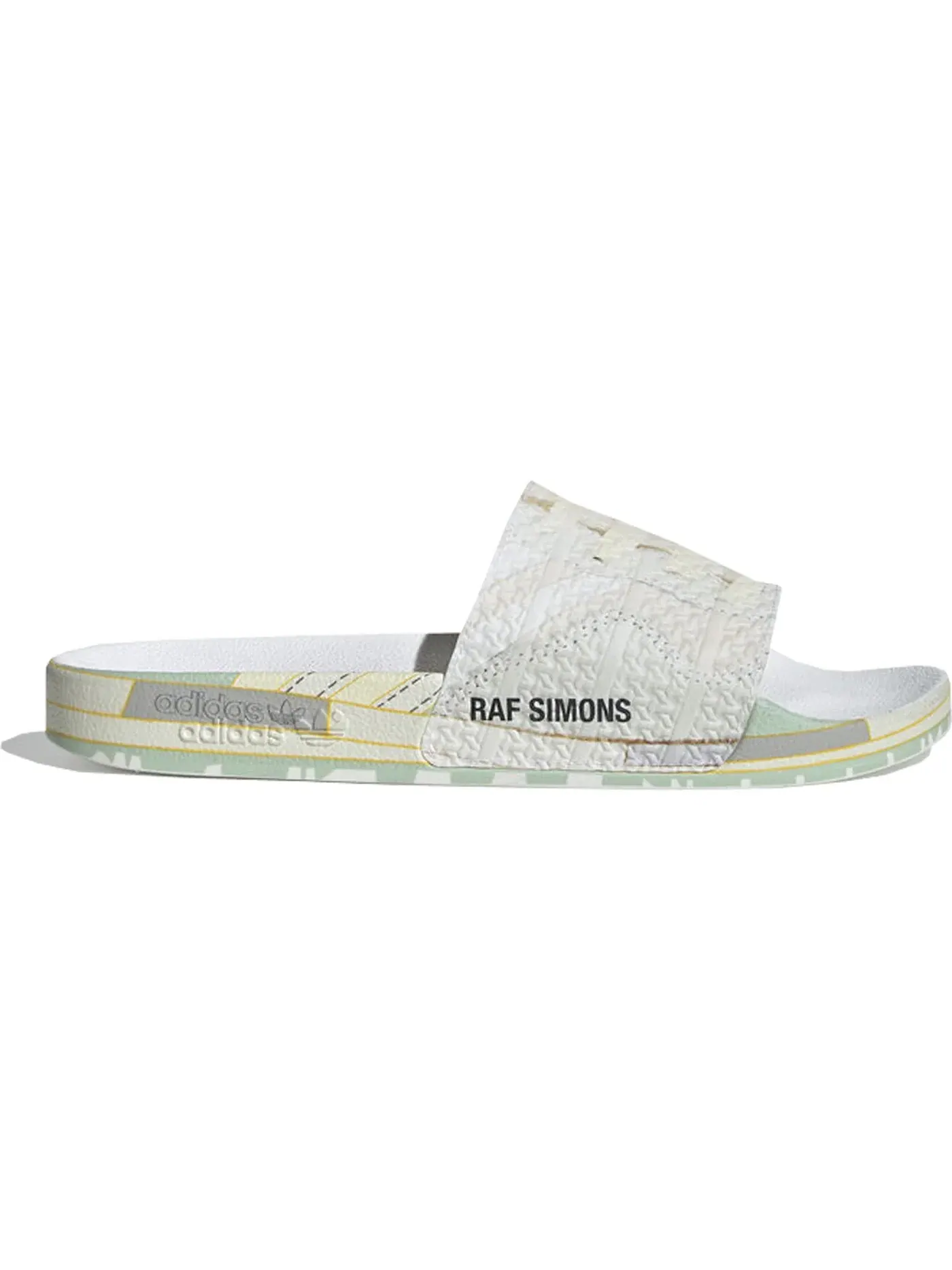 Мужские шлепанцы с принтом Adidas Peach Adilette Adidas — изображение 1 из 1