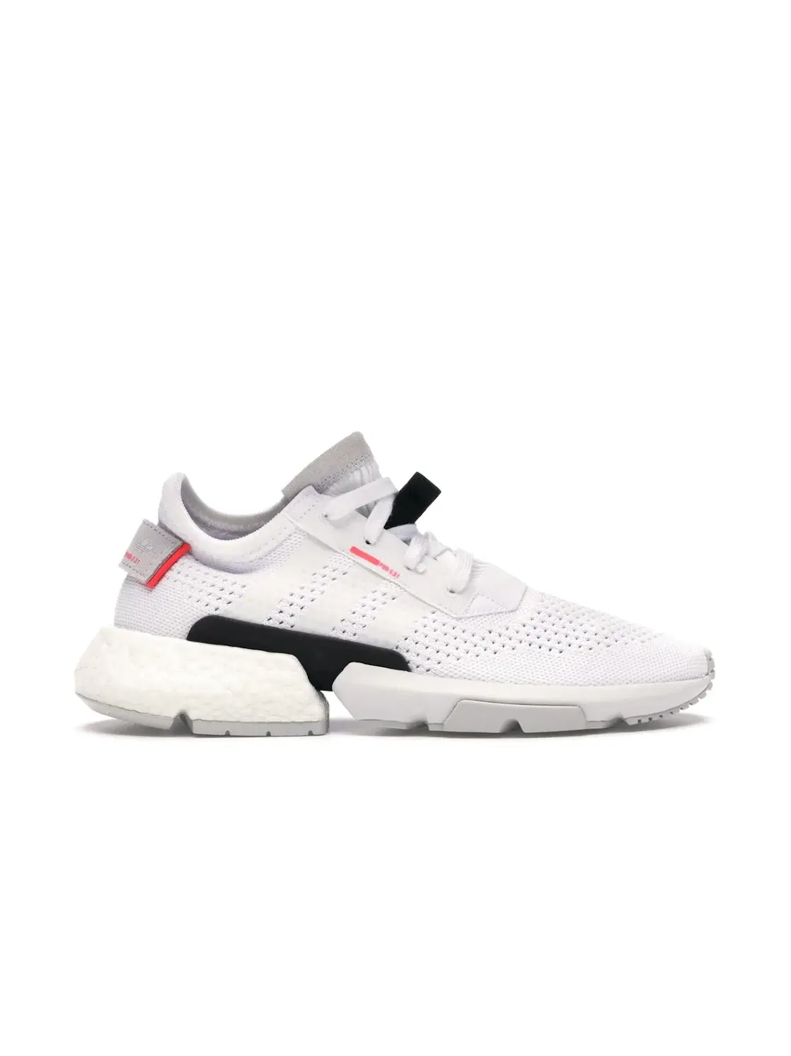 Женские кроссовки с технологией POD-S3.1 Adidas — изображение 1 из 4, белый/белый/красный