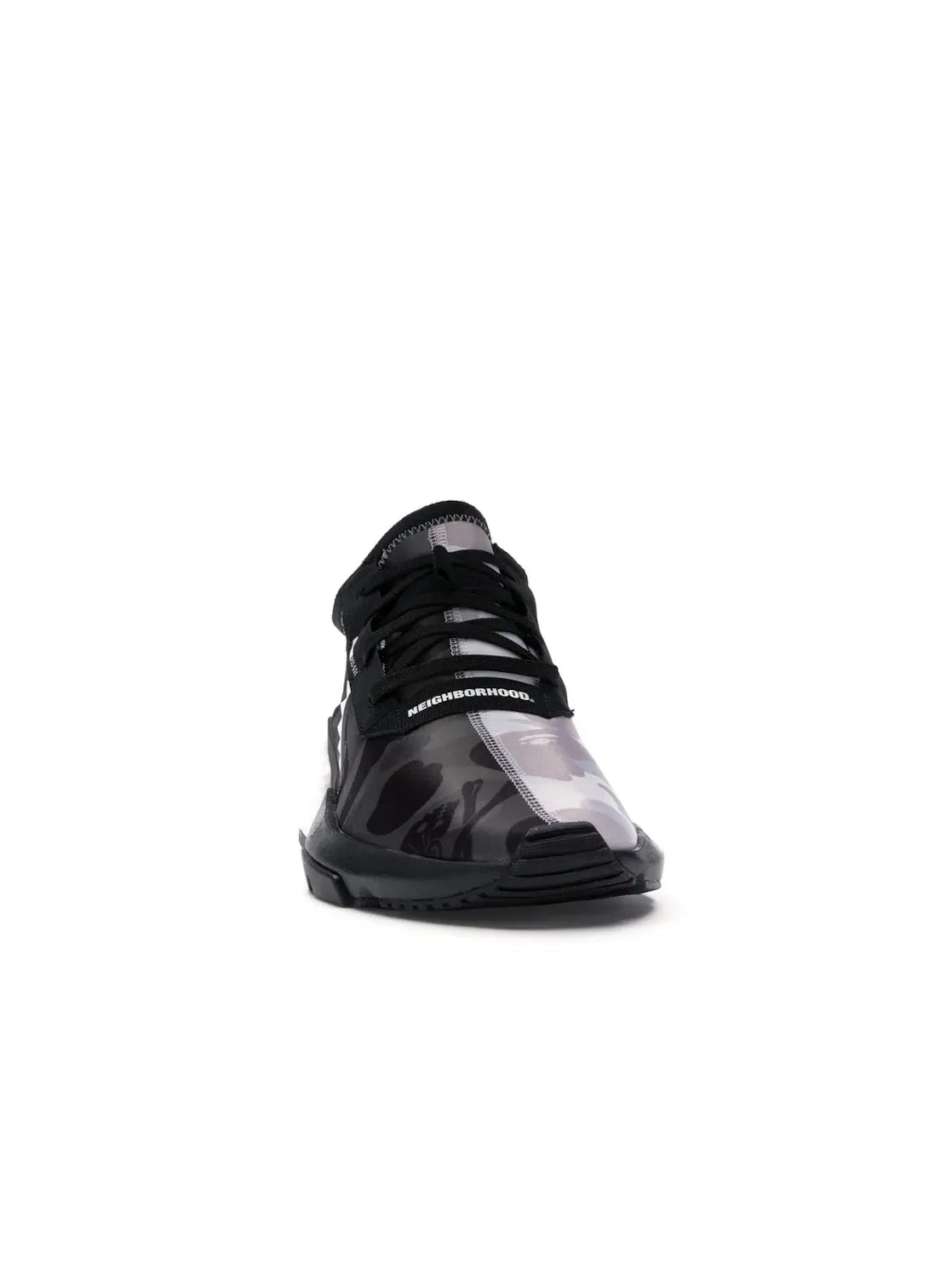 Мужские кроссовки с принтом Adidas POD S3.1 Bape x Neighborhood Adidas — изображение 2 из 4, черный/белый/серый