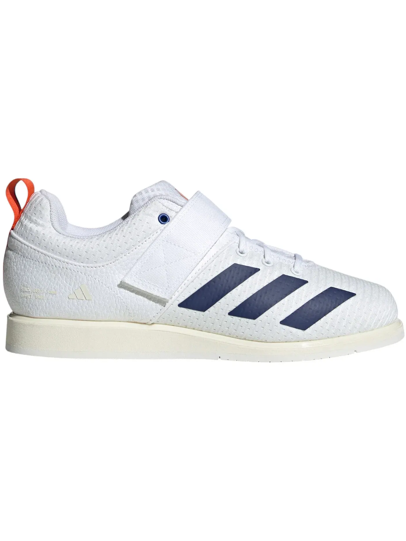Мужские кроссовки для тяжелой атлетики Adidas Powerlift 5 — изображение 1 из 1, белый/темный синий/синий