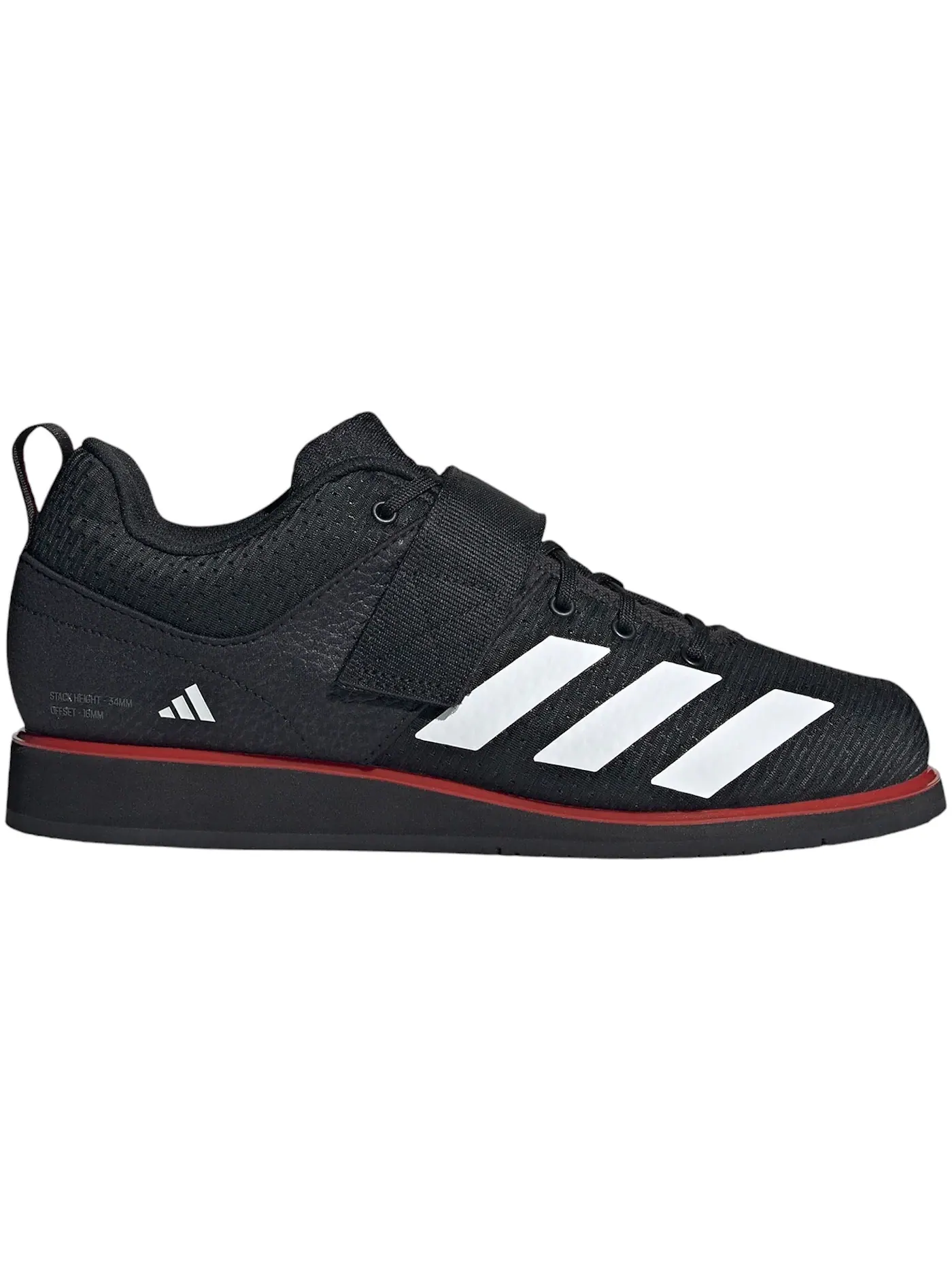 Мужские кроссовки для пауэрлифтинга Adidas Powerlift 5 — изображение 1 из 1, черный белый