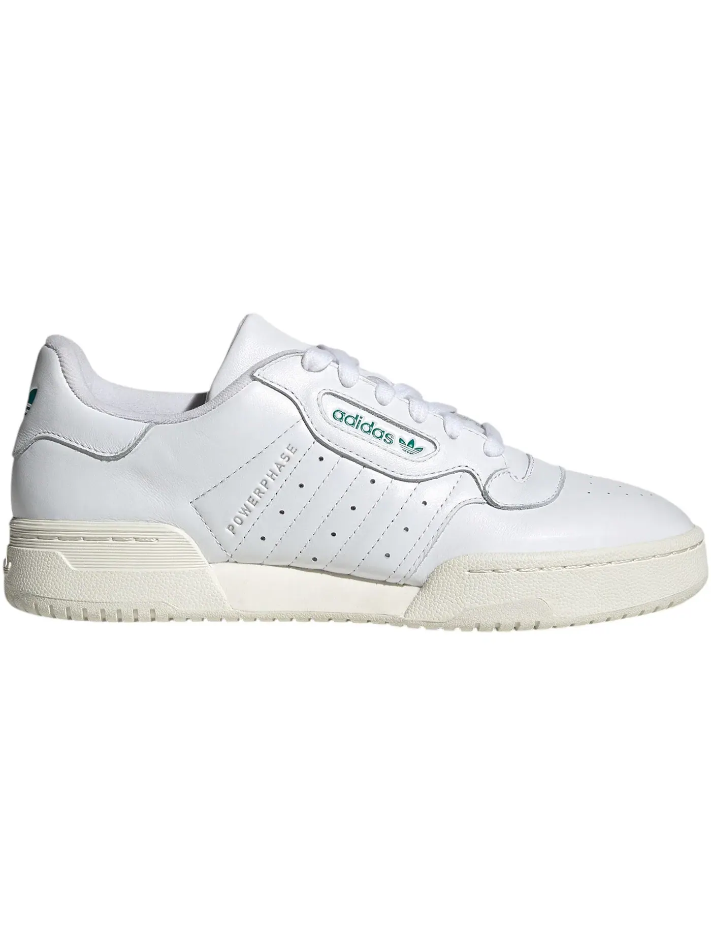 Мужские кроссовки Lifestyle Adidas Adidas Powerphase — изображение 1 из 1, белый/зеленый/белый