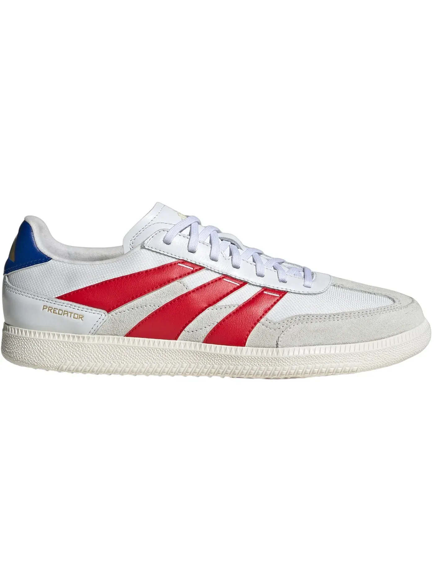 Мужские кроссовки для футбола с низким профилем Adidas Predator 24 League Low Freestyle — изображение 1 из 1, белый//синий