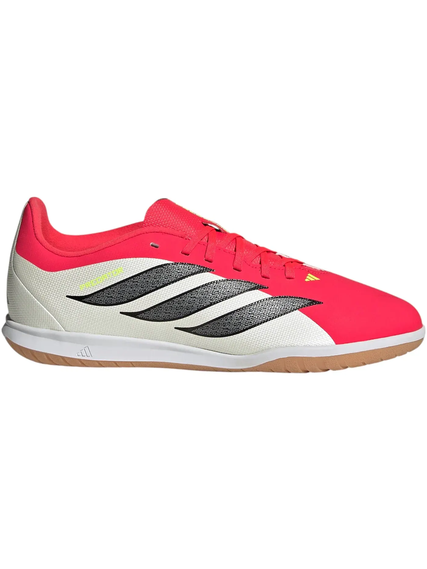Детские кроссовки для футбола с контролем мяча Adidas Predator Club Sala IC — изображение 1 из 1, красный/черный/белый