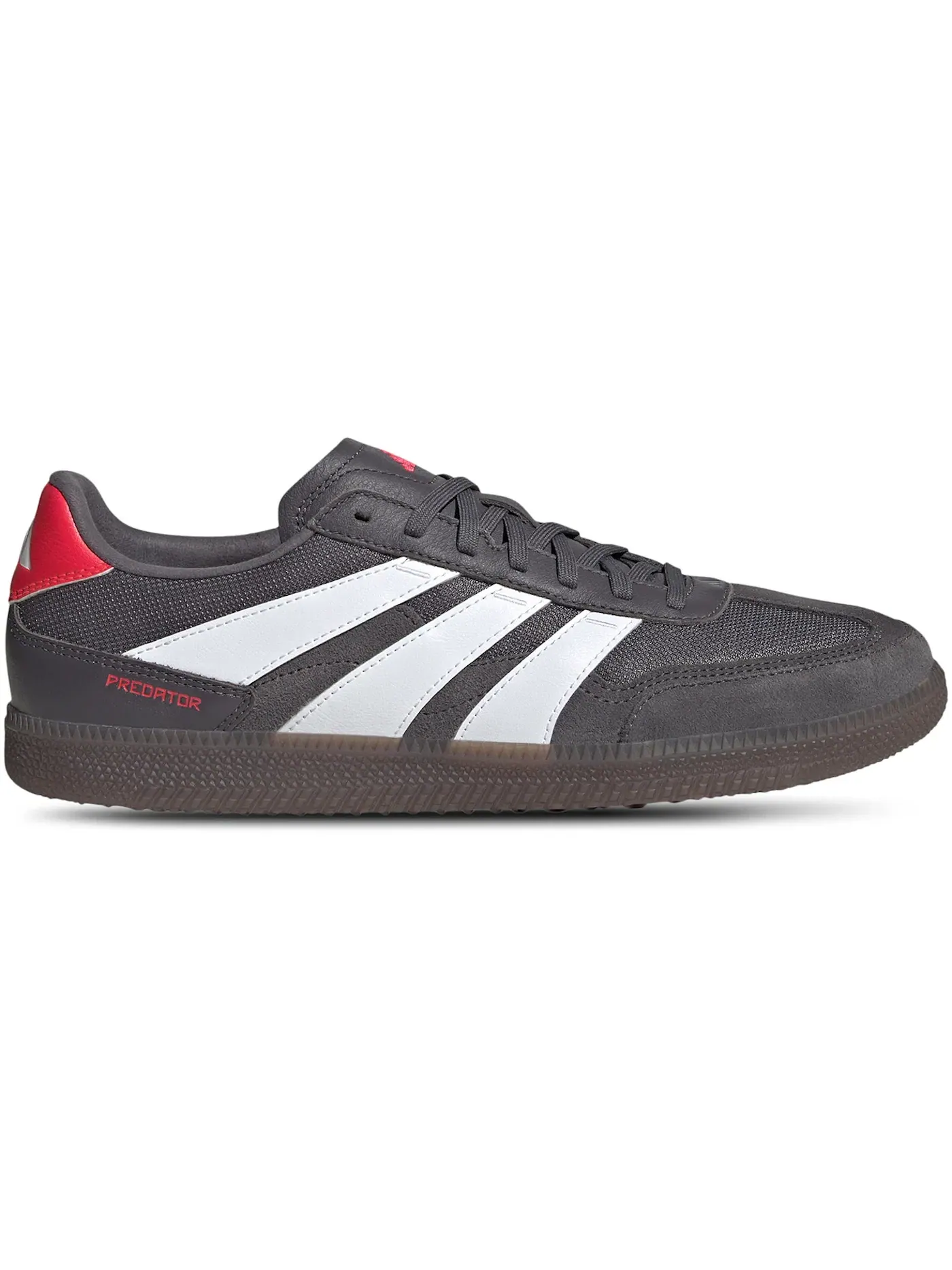 Мужские кроссовки с низким профилем Adidas Predator Freestyle Indoor — изображение 1 из 1, серый/белый/красный