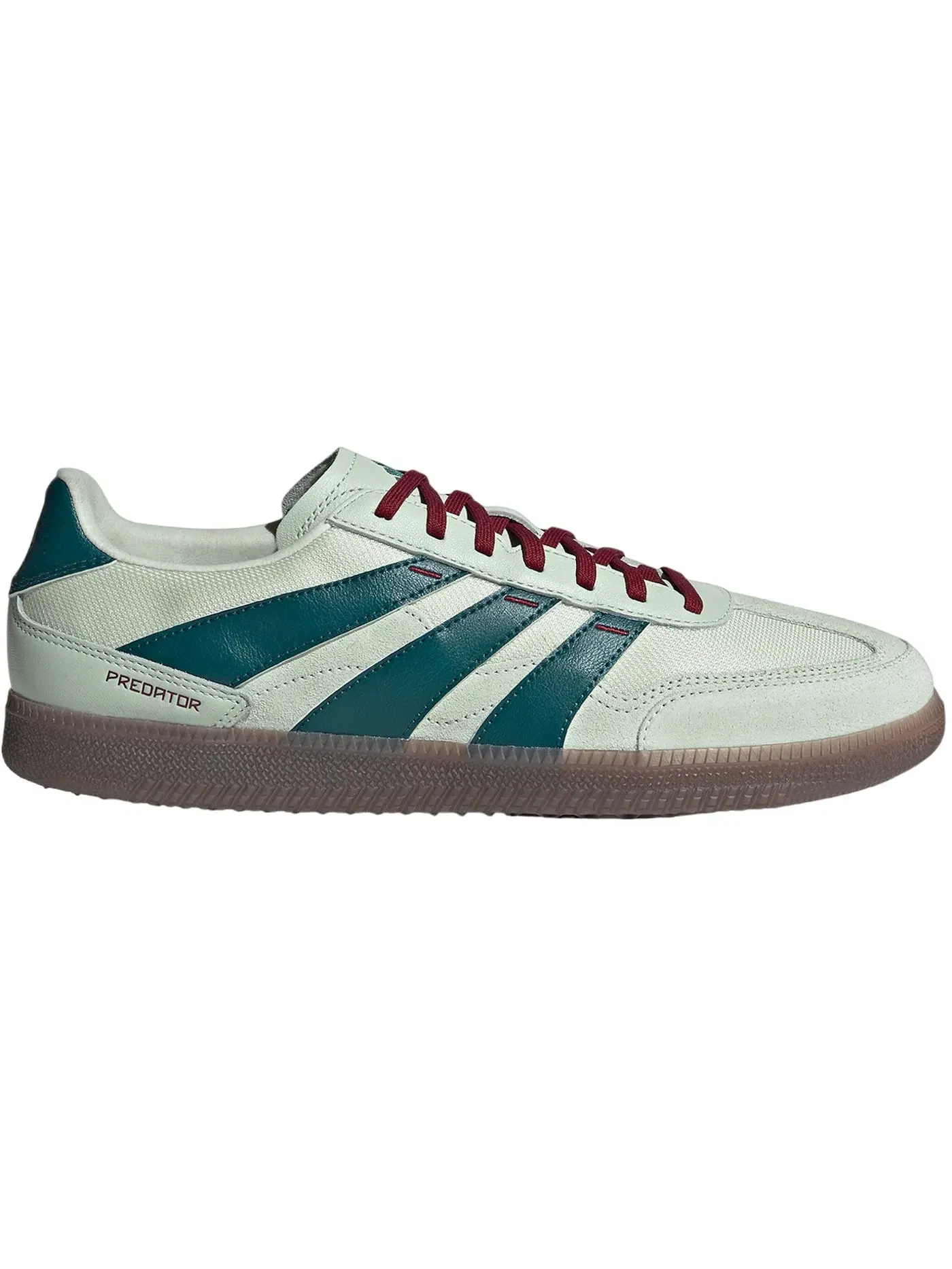 Мужские кроссовки с длинным шнурованием Adidas Predator Freestyle Indoor — изображение 1 из 1, зеленый/зеленый/бордовый