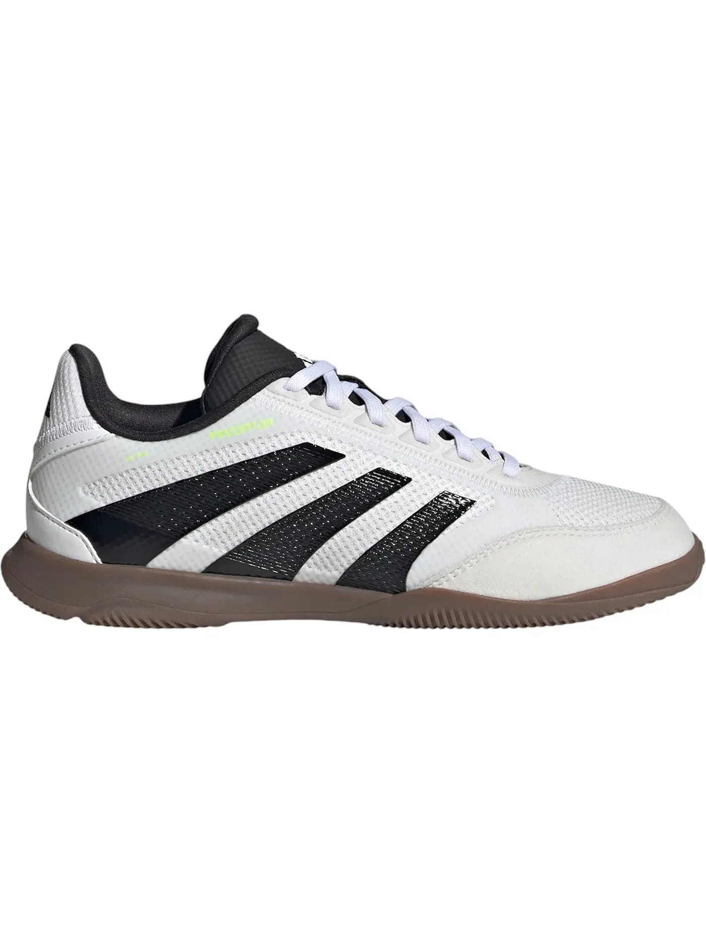 Детские кроссовки для игры в зале Predator League Indoor Adidas — изображение 1 из 1, белый черный
