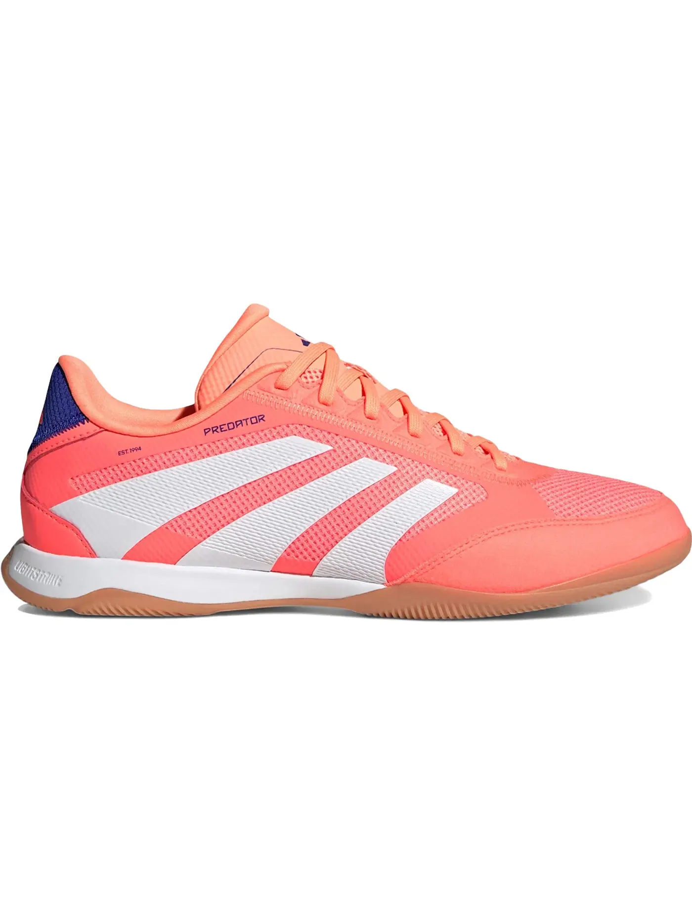 Мужские кроссовки для футбола в зале Predator League Indoor Adidas — изображение 1 из 1, белый/оранжевый