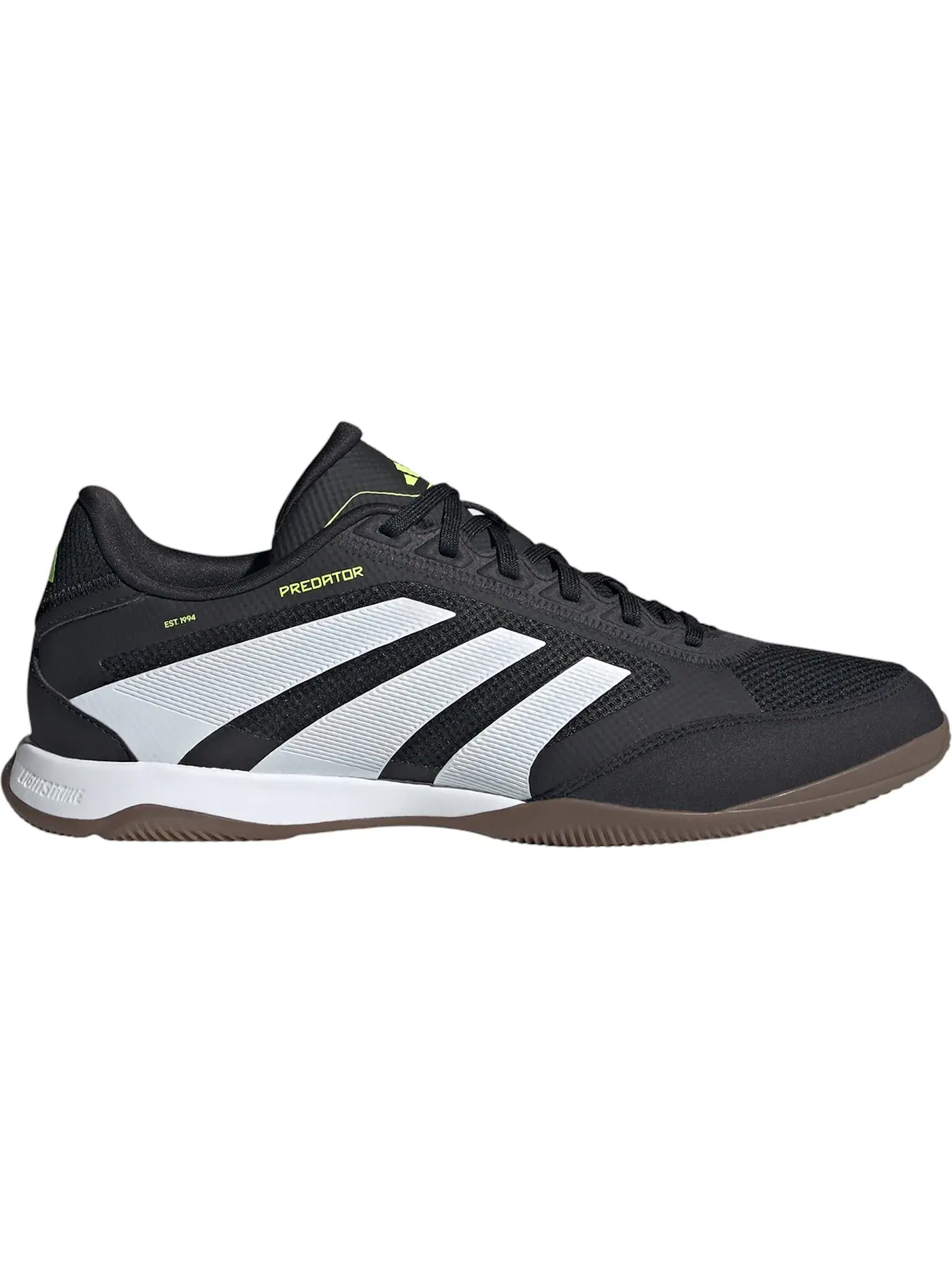 Мужские кроссовки с синтетическим верхом Adidas Predator League Indoor — изображение 1 из 1, черный/белый