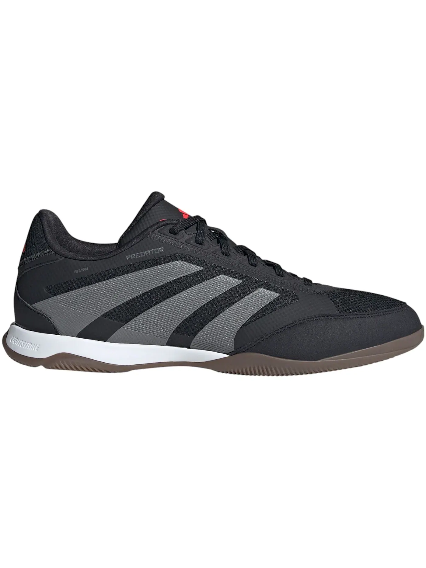 Мужские кроссовки для футбола с длинным рукавом Adidas Predator League Indoor — изображение 1 из 1, черный/серый/красный