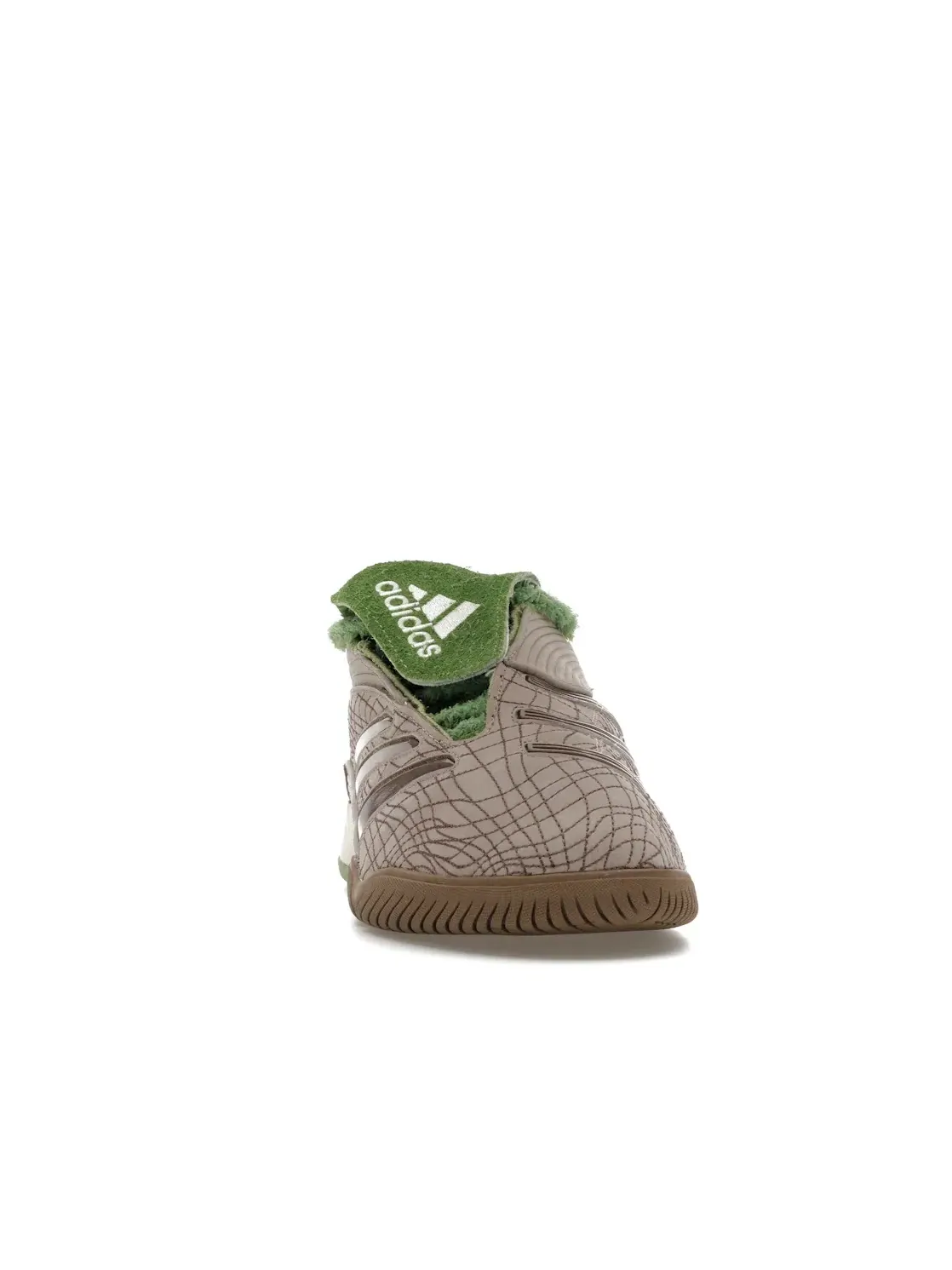 Мужские кроссовки с синтетическим верхом Adidas Predator Sala — изображение 2 из 4, серый зеленый