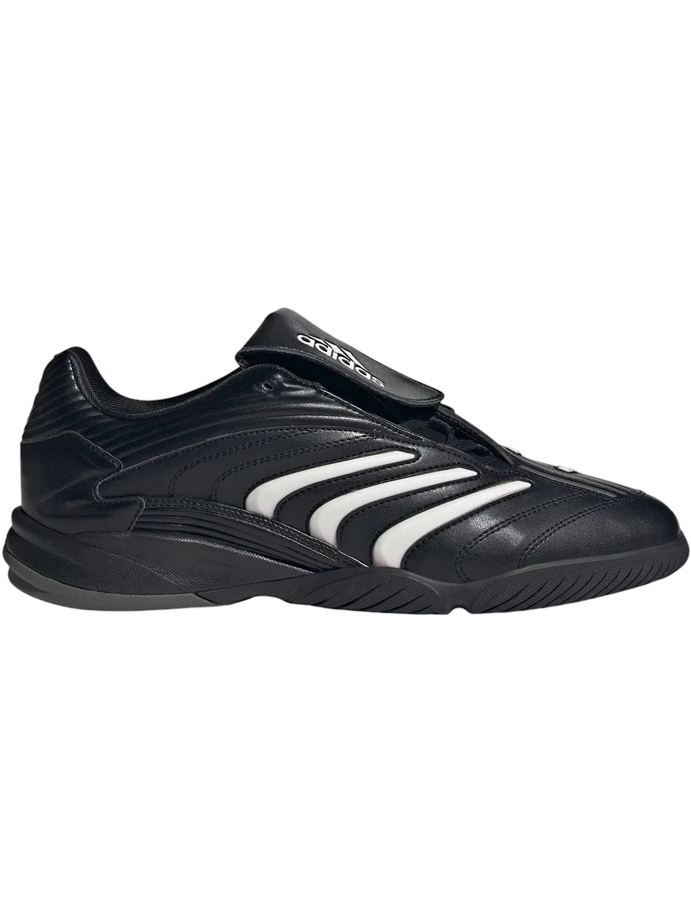 Мужские кроссовки с футбольным дизайном Adidas Predator Sala — изображение 1 из 1, черный//красный