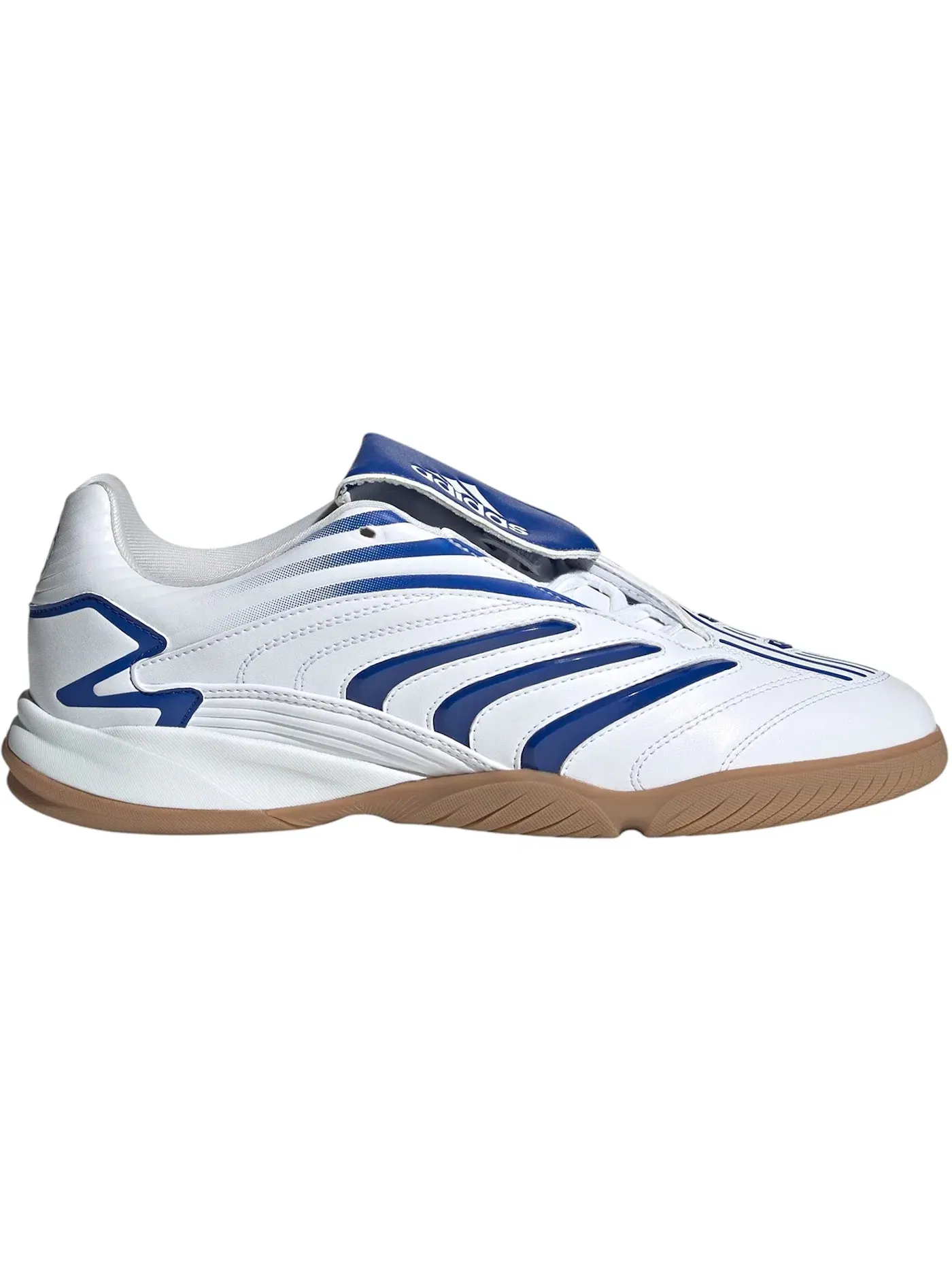 Мужские кроссовки с низким верхом Adidas Predator Sala — изображение 1 из 1, белый синий