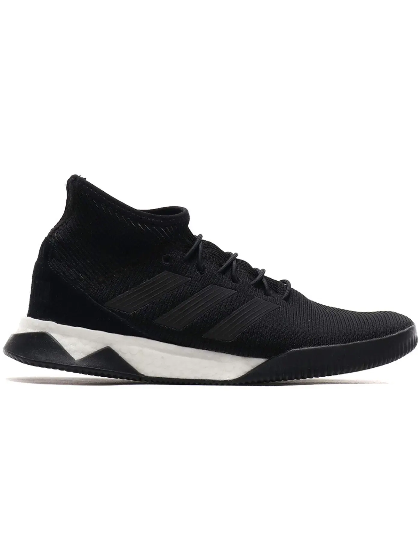 Мужские кроссовки с высоким верхом Adidas Predator Tango 18.1 — изображение 1 из 1, черный/черный/белый