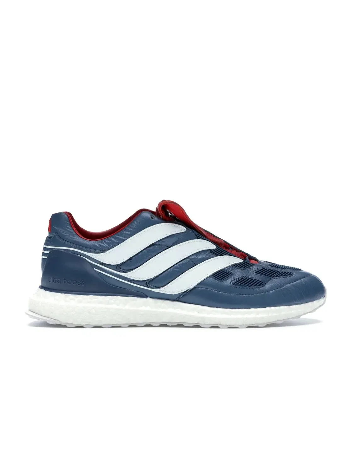Мужские кроссовки для бега с высоким каблуком Predator Ultra Boost Adidas — изображение 1 из 4, синий/белый/красный