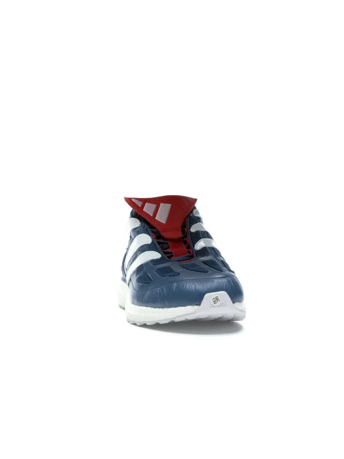 Мужские кроссовки для бега с высоким каблуком Predator Ultra Boost Adidas — изображение 2 из 4, синий/белый/красный