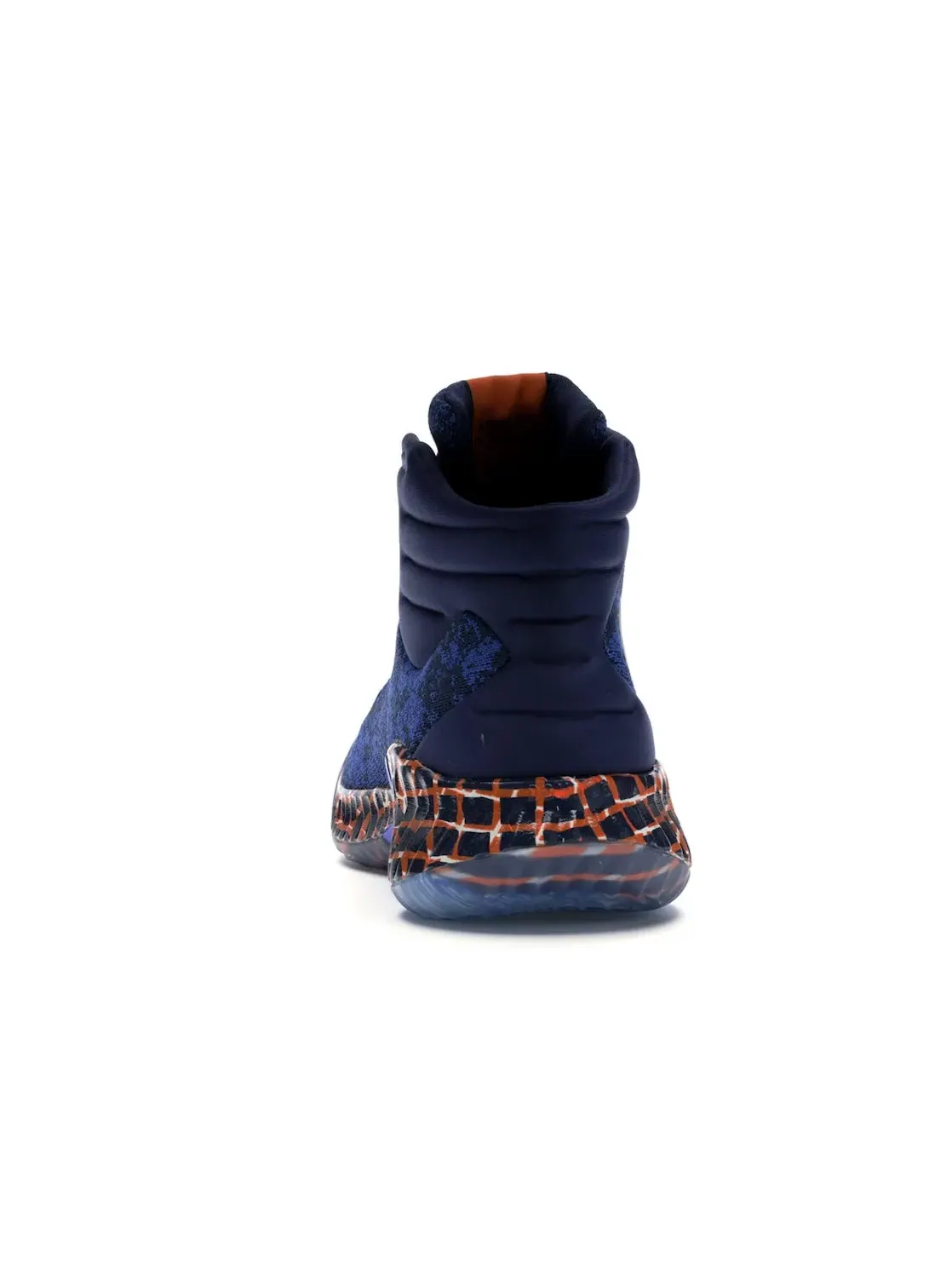 Мужские кроссовки для баскетбола Adidas Pro Bounce 2018 — изображение 4 из 4, синий/-оранжевый/белый