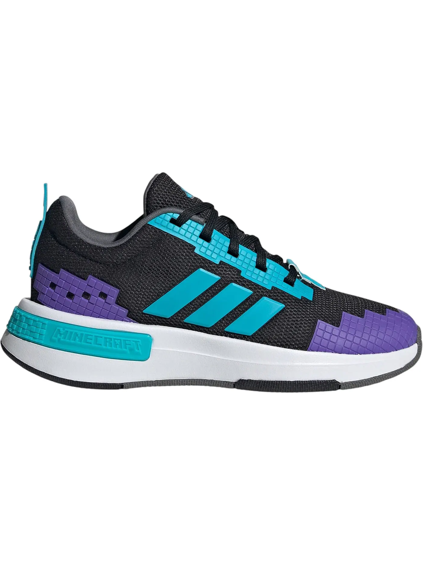 Детские кроссовки Lifestyle Adidas Pro — изображение 1 из 1, черный/голубой/белый