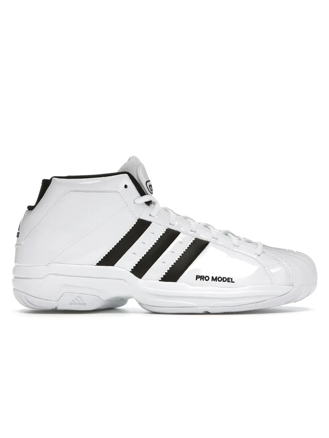 Мужские кроссовки Lifestyle Adidas Pro Model 2G — изображение 1 из 4, белый/черный/белый