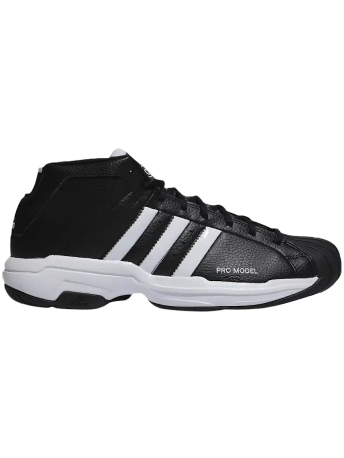 Мужские кроссовки Lifestyle Adidas Pro Model 2G — изображение 1 из 1, черный/белый/черный