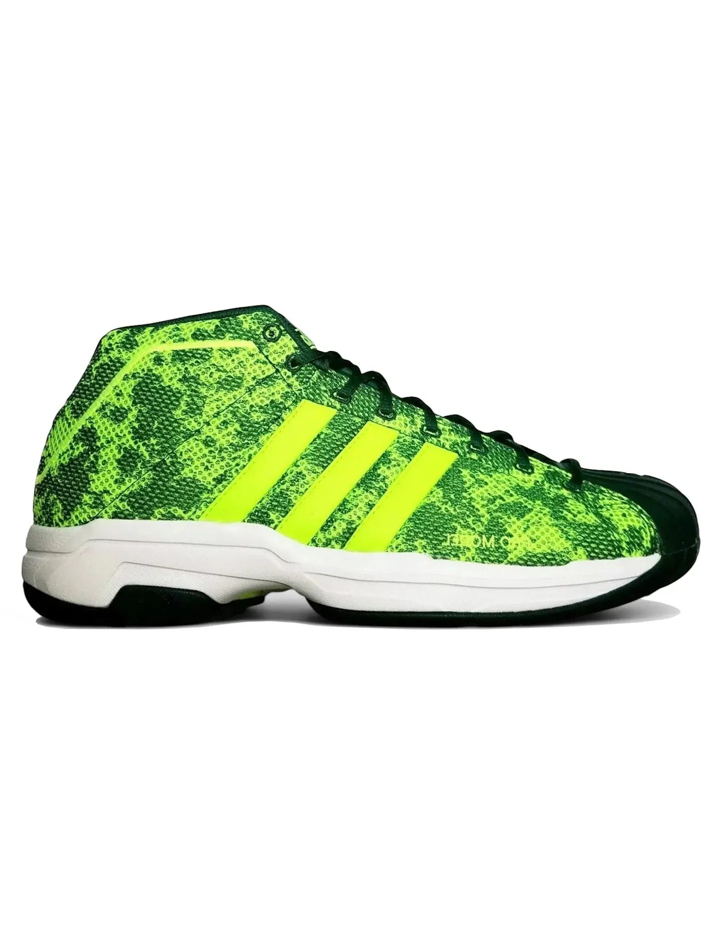 Мужские кроссовки для баскетбола Adidas Pro Model 2G — изображение 1 из 1, зеленый/белый